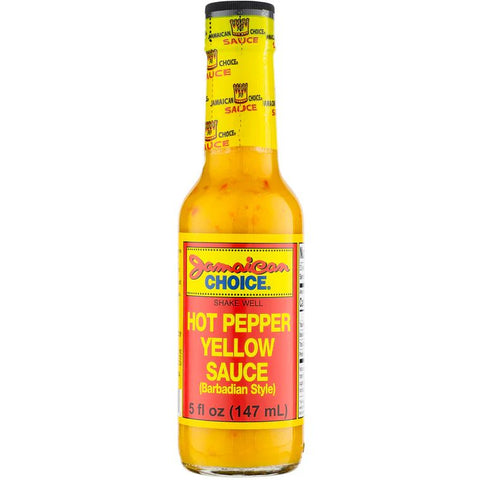 Jamaican Choice Yellow Pepper Hot Sauce, 5 Oz