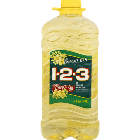 1-2-3 Canola Oil