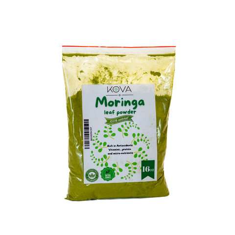 Kovafood Moringa Leaf Powder. Non GMO - Organic - Pure - Only Natural Leaves, No Stems- 1 lb