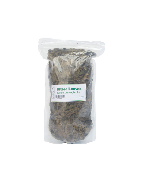 Kovafood Whole Bitter Leaves for Bitter Leaf Tea, Bitter Leaves Lose Leaf Tea, 5 Oz