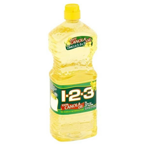 1-2-3 Canola Oil