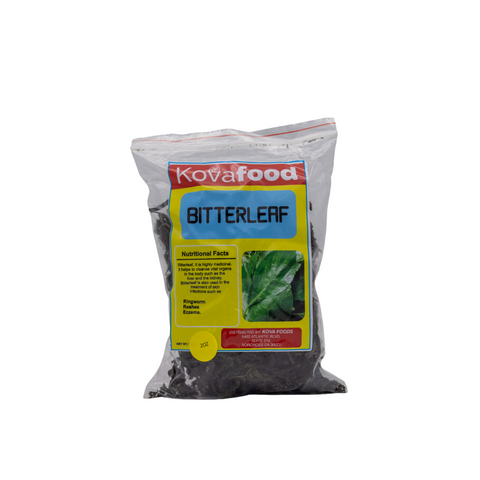 Kovafood Dried Bitter Leaves, 2 Oz (Prewashed & dried for cooking soups)