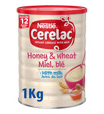 Nestle Cerelac- Honey and Wheat with Milk (12 months), 1 kg
