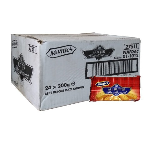 Mcvitie's Shortbread Case, 4.8kg