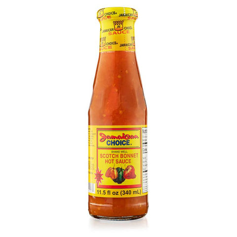 Jamaican Choice Scotch Bonnet Hot Pepper Sauce, 11.5 Oz