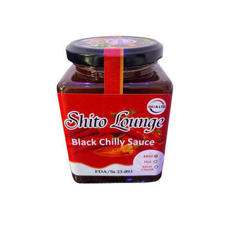 Shitto Lounge Black Chili Sauce, Mild, 500g/ 17.67 Oz