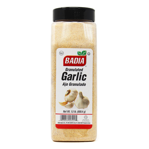 Badia Garlic Granulated, 1.5 lbs