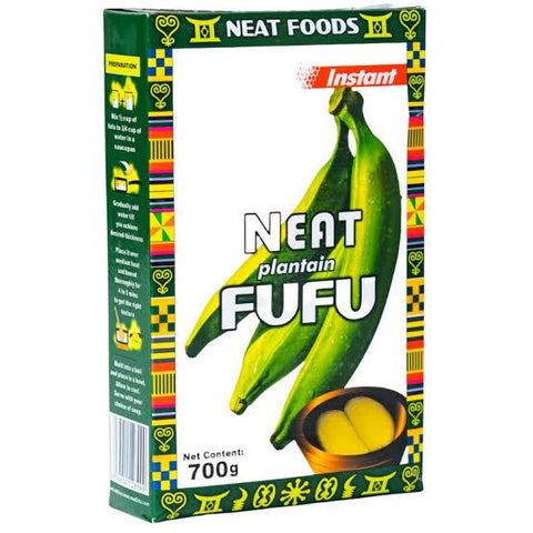 Neat Plantain Fufu, 700g