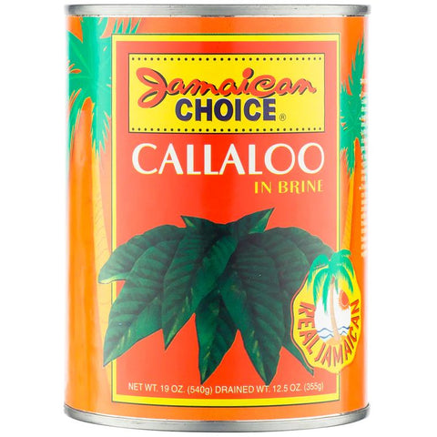 Jamaican Choice Callaloo in Brine, 19 Oz