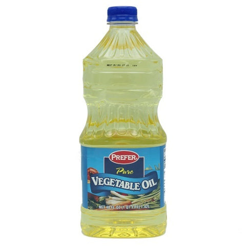 Prefer Vegetable Oil