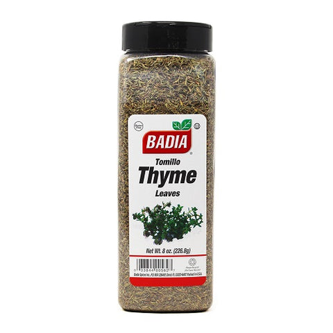 Badia Thyme Leaves, 8 Oz