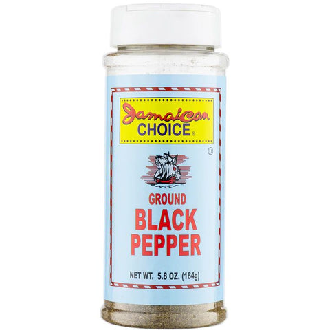 Jamaican Choice Ground Black Pepper, 5.8 Oz