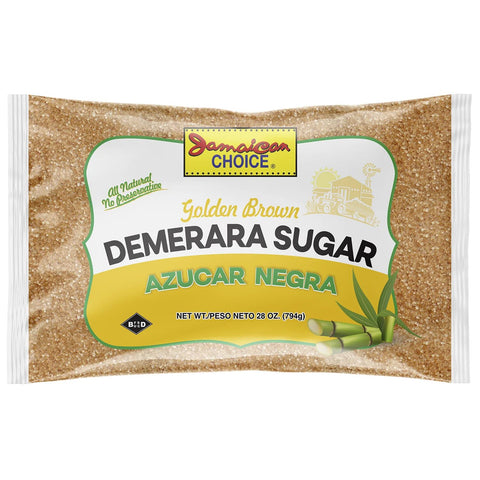 Jamaican Choice Demerara Brown Sugar, 28 Oz