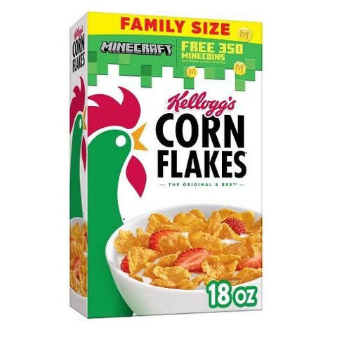 Kellogg's Corn Flakes Cereal, 18 Oz