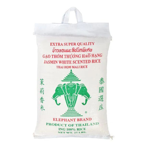 Elephant Brand Jasmine Rice, 25 lbs