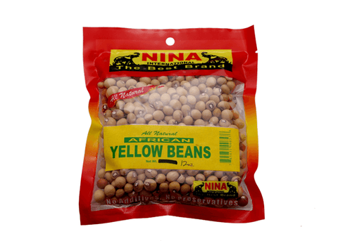 Nina Yellow Beans (Soybeans), 12 Oz