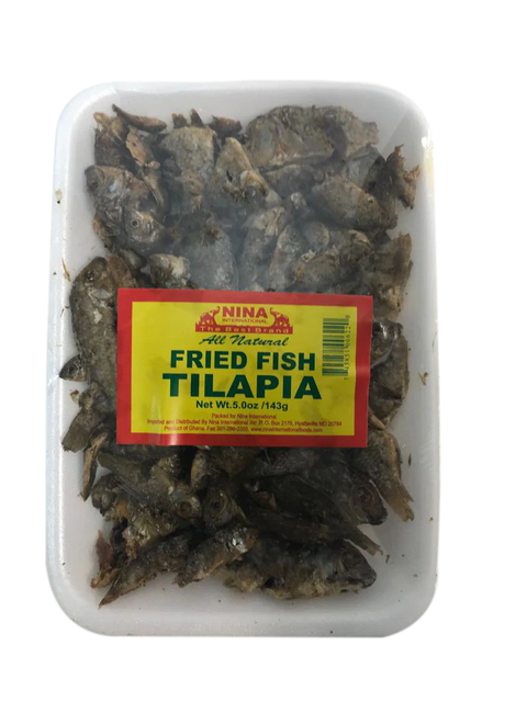 Nina Fried Fish Tilapia, 5 Oz