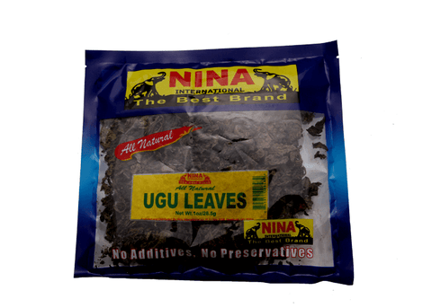 Nina Ugu Leaves (Dried leaves), 1 Oz