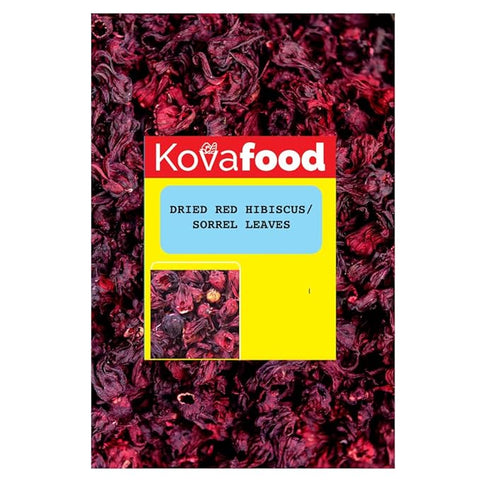 Kovafood Dried Hibiscus Leaves/ Sorrel Leaves/ Zobo Leaves. 100% Organic