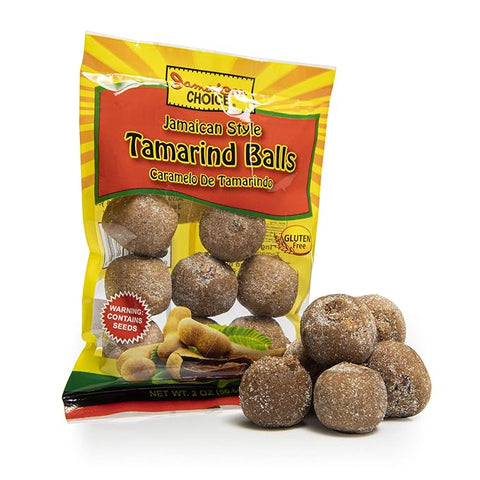 Jamaican Choice Tamarind Balls, 2 Oz