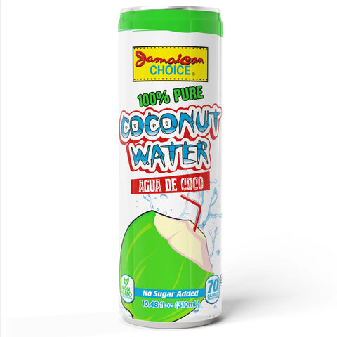 Jamaican Choice Coconut Water Sugar Free, 10.48 Oz