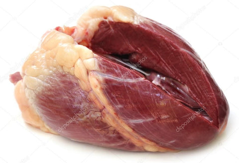 Beef Heart ( Whole, Frozen), 3 lbs