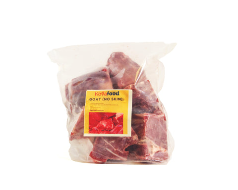 Kovafood Goat Meat (Without Skin/Skinless), 1 lb