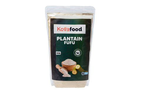 Kovafood Plantain Fufu / Dark Plantain Fufu/ Plantain Amala