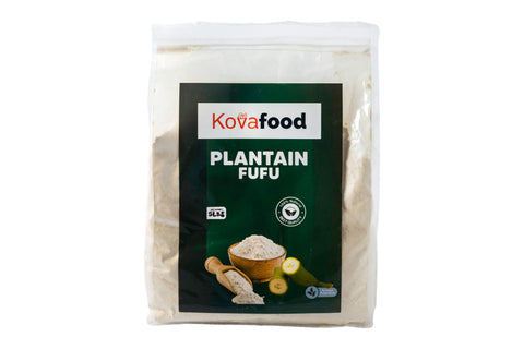 Kovafood Plantain Fufu / Dark Plantain Fufu/ Plantain Amala