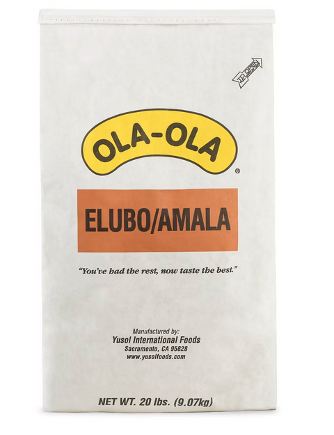 Ola Ola Elubo/ Yam Flour / Amala