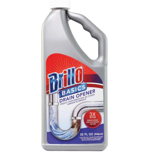 Brillo Drain Opener, 32 Oz