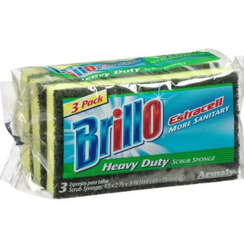 Brillo HD Sponge, 4 Oz