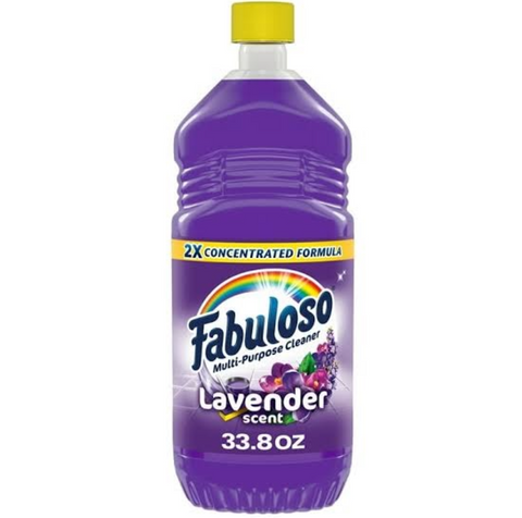 Fabuloso Multi Purpose Cleaner- Lavender, 33.8 Oz