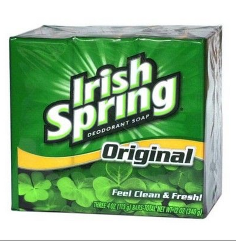 Irish Spring Bar Soap, 3 Bars