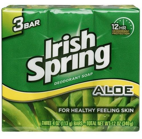 Irish Spring Bar Soap, 3 Bars