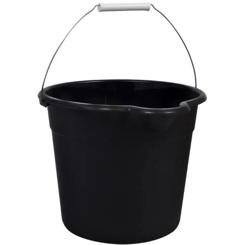 Plastic Bucket with handles- 9 quarts