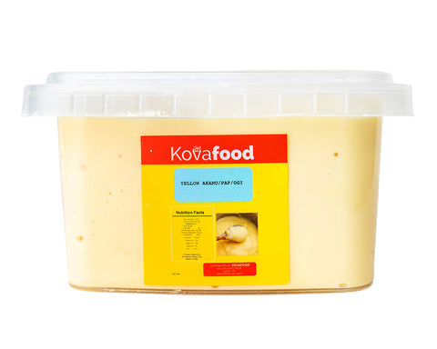 Kovafood Frozen Yellow Akamu/Pap/Ogi, 2 lbs