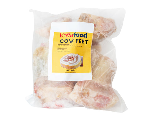 Kovafood Case of Cut Cow Feet, 25 lbs