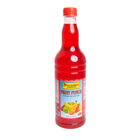 Jamaican Choice Fruit Punch Syrup, 25.5 Oz