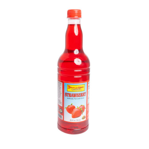 Jamaican Choice Strawberry Syrup, 25.5 Oz