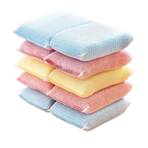 3 pcs Dishwashing Sponge, Thick Dishwashing Pad, Kitchen Scrubbing Dishcloth