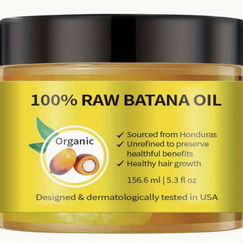 100% Organic Batana Oil 007, 5.3 fl oz, Moisturizing Hair Care Oil, Unrefined, Dermatologically Tested, for Normal Hair Type, Men & Women, Creamy Formula