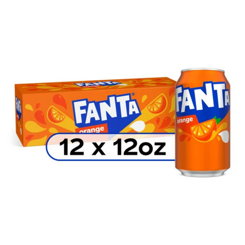 Fanta 12 Oz cans x 12