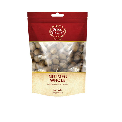 Spicy World Whole Nutmeg, 3.5 Oz