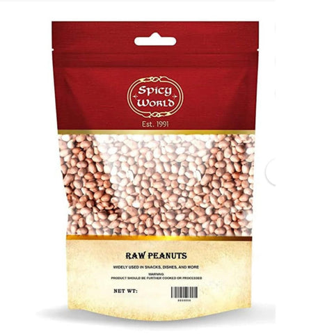 Spicy World Raw Peanuts with Skin