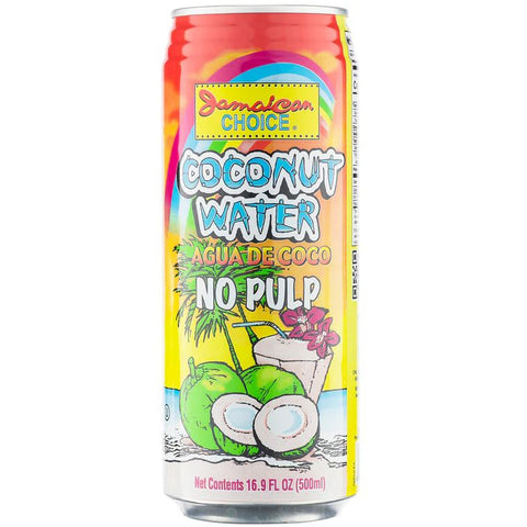 Jamaican Choice Coconut Water Without Pulp, 16.9 Oz