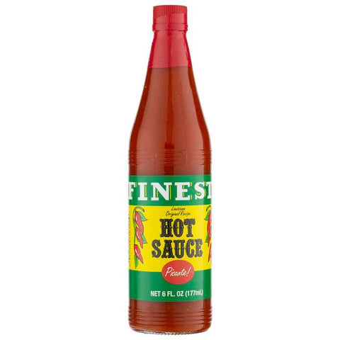 Finest Brand Hot Sauce, 6 Oz