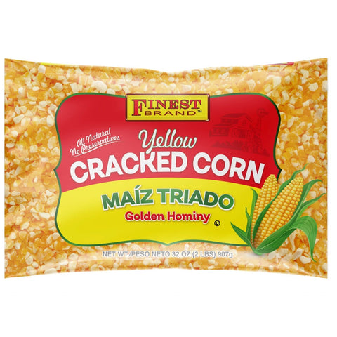 Finest Brand Cracked Corn, 32 Oz