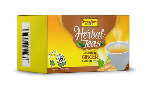 Jamaican Choice Ginger Tea, 1.55 Oz