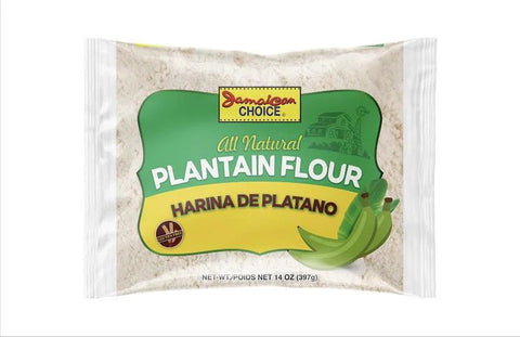 Jamaican Choice Plantain Flour, 14 Oz